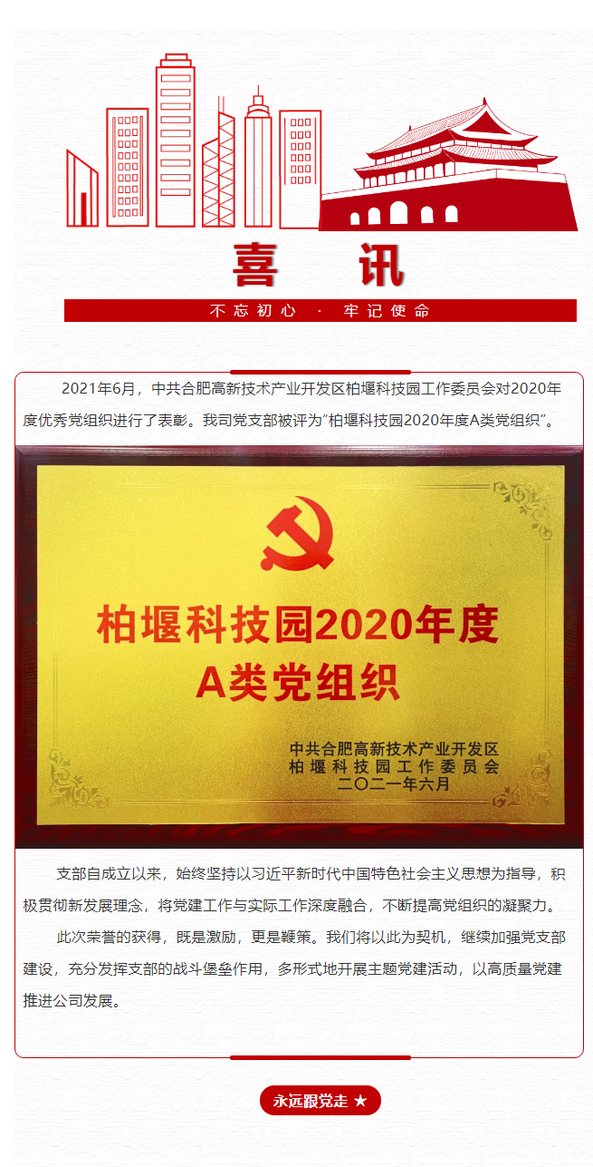 喜訊！安徽禾美黨支部榮獲“柏堰科技園A類黨組織”稱號.png